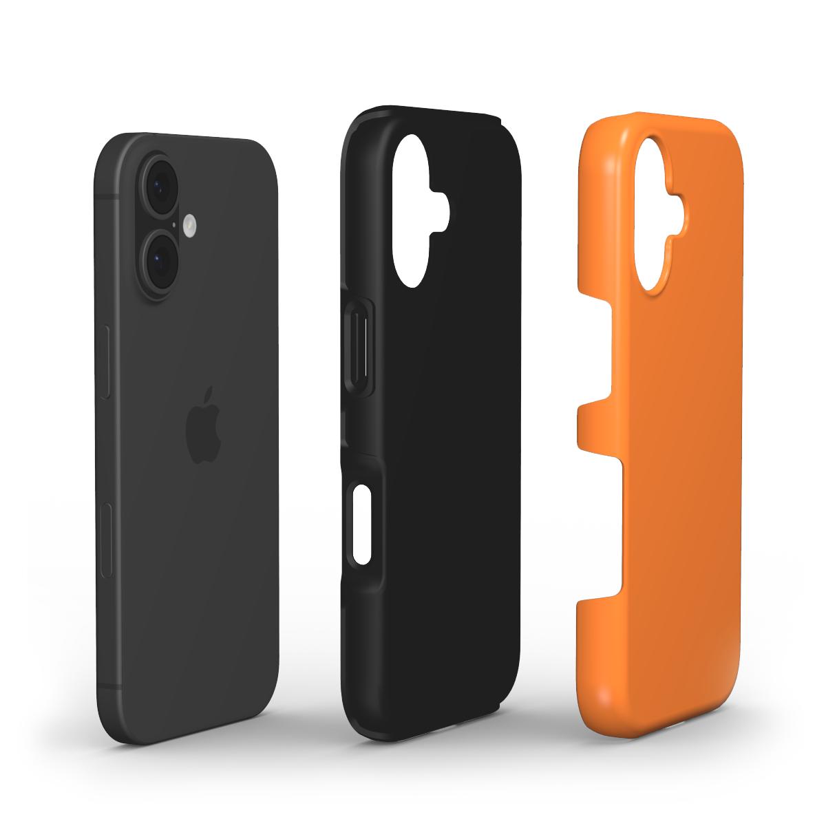 ORANGE - Hard Phone Case